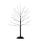 2ft. Pre-Lit Artificial Halloween Black Twig Tree with 210 Warm White Fairy Copper Wire LED Lights
